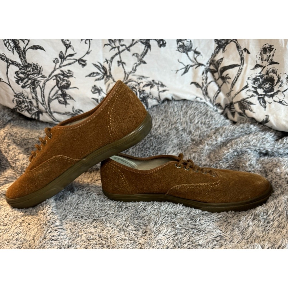 Vans Chukka Low Chipmunk Brown Tie Loafers Boy's 4.5 - Picture 3 of 9